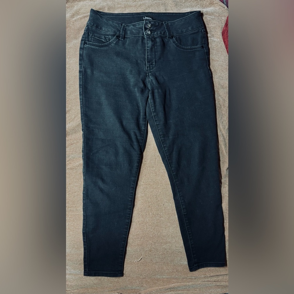 d. jeans Women’s Black Jeggings Stretch Slim Fit - Picture 4 of 10